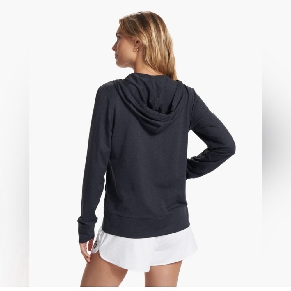 Vuori Coronado Charcoal Zip-Up Hoodie - Picture 2 of 11